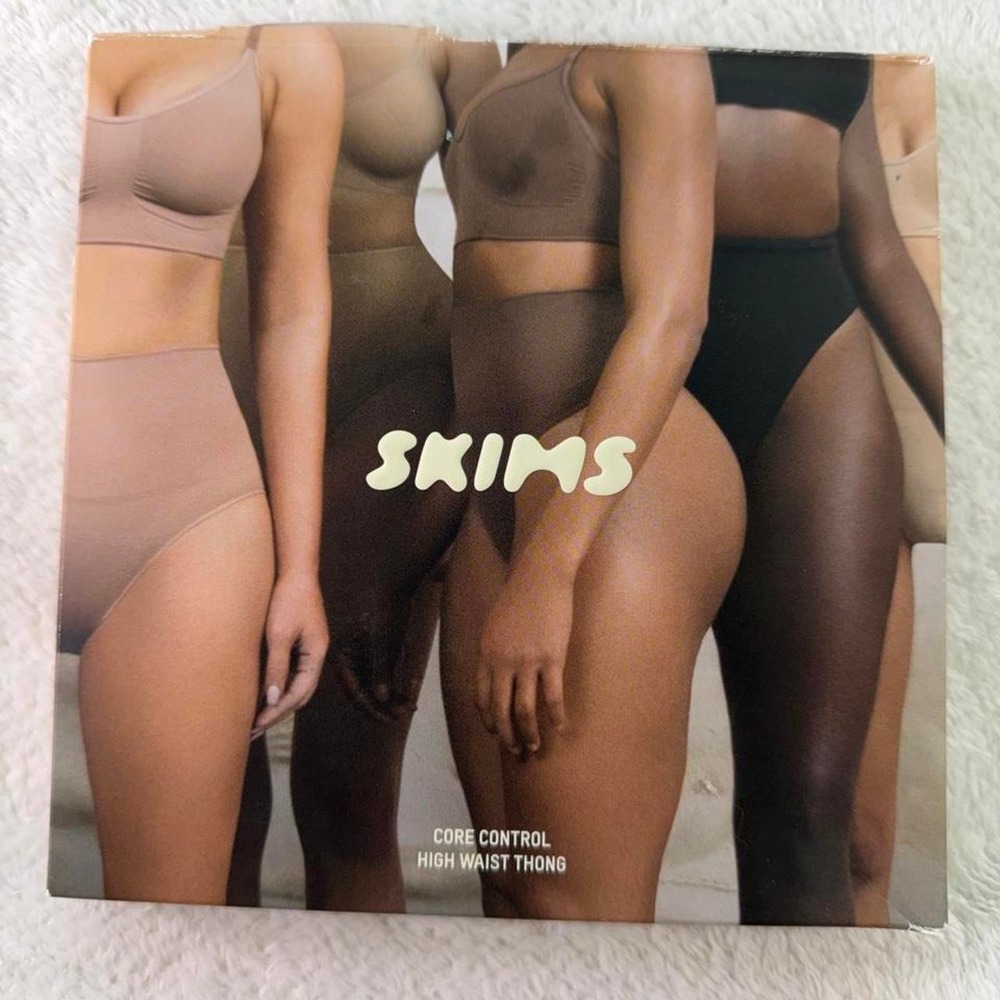 Skims core control high waist thong size L